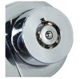 Niree 7mm Pin For Motorcycle Safety Lock Auto-arm Scooter Moped Anti Thief Wheel Disc Brake Alarm Security Brakes Rotor Silver