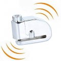 Niree 7mm Pin For Motorcycle Safety Lock Auto-arm Scooter Moped Anti Thief Wheel Disc Brake Alarm Security Brakes Rotor Silver