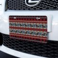 Graphics More Southwestern Bear Paw Prints Hunting Camping Novelty Metal Vanity Tag License Plate 