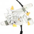 Weileite 6c3z-28264a00-a Rear Right Passenger Side Door Cable Latch Lock Actuator Assembly Set Kit Upper And Lower Fit For Ford