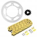 For O-ring Drive Chain And Sprockets Kit Fits Kawasaki Kx125 Kx 125 2003 2004-2008 Mod-ztf1-2958
