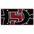 San Diego State Aztecs Full Color Mega Inlay License Plate 