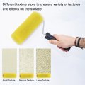 Paint Roller Cover 4 Inch Small Texture Sponge Brush For Household Wall Painting Treatment 8pcs