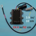Tuzliufi Voltage Regulator Rectifier Compatible With Johnson Evinrude 586048 586075 90hp 100hp 105hp 115hp 2 Stroke 1996 1997