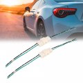 2pcs Dc12v 2 Pin Male Female Waterproof Electrical Wire Connector For Car