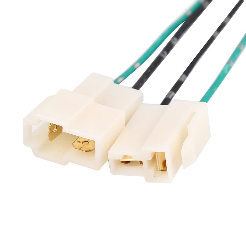 2pcs Dc12v 2 Pin Male Female Waterproof Electrical Wire Connector For Car