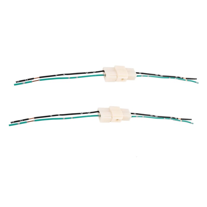 2pcs Dc12v 2 Pin Male Female Waterproof Electrical Wire Connector For Car