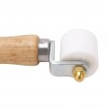 Ptfe Roller Penny Seam Flooring Detail 280a C High Temperature Resistant With Dual Bearing Design Beech Handle For Pvc