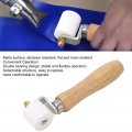 Ptfe Roller Penny Seam Flooring Detail 280a C High Temperature Resistant With Dual Bearing Design Beech Handle For Pvc