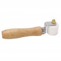 Ptfe Roller Penny Seam Flooring Detail 280a C High Temperature Resistant With Dual Bearing Design Beech Handle For Pvc
