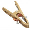 Fafeicy Welding Ground Clamp Brass Material A Shape Earth For Machine Used In Shipyards Machinery Manufacturing Oil
