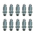 Disc Brake Bleeder Screw Treated Steel Silver 3 8 In Thread Diameter 24 Bolt Size Replacement For 
