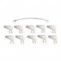 Lirun 8398 8h-5306 8h5306 7n-0718 7n0718 Battery Switches Key Number 10pcs For Caterpillar Wheel Scraper Skidder Loader