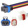 Neutral Safety Switch Pigtail 7 And 4 Wire For Gm 4l60e 4l65e 4l80e Allison 1000 Replaces 88862288 15305920 15305887 