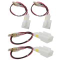 4pcs Car Door Speaker Wiring Harness Adapter Connector Plug Wires Fit For Scion 2004-200672008-2012 Xb 2008-2011 Xd New Version 