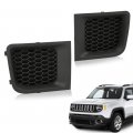 Front Lower Bumper Grille Bezel Driver And Passenger Side For 2015 2016 2017 Jeep Renegade 735618579l 735618580r 5xb62lxhaa