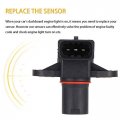 Ocpty Engine Camshaft Position Sensor Fits 1997-2000 For Mercedes-benz C230 1997 C280 C36 Amg 1996-1997 E320 1997-1999 S320