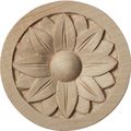 Ekena Millwork Ros02xbema Bedford Rosette 3 4-inch X 2 1 Maple 