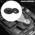 X Autohaux Joystick Button Control Center Cover Mmi Knob Repair Kit 8k0998068a For Audi A4 A5 A6 Q5 Q7 S5 S6