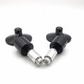 Hongk- Motorcycle Black A Set Cnc Rear View Handle Bar End Round Mirrors 7 8 Compatible With Cb1000r Cb1300 Cb600f Hornat