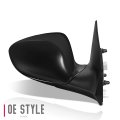 Hy1321202 Factory Style Passenger Right Side Mirror Manual Folding Power Adjust Heated Glass Compatible With Elantra 14-16