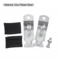 Uxcell Rubber Cushion Strut Clamp Fit For 2-1 2 Pipe Cushioned Rigid Steel Mounting Pex Tubing To Channels