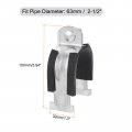 Uxcell Rubber Cushion Strut Clamp Fit For 2-1 2 Pipe Cushioned Rigid Steel Mounting Pex Tubing To Channels