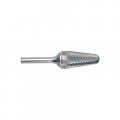 Drill America Dul Series Solid Carbide Bur Double Cut Sl5 Cone 1 4 Shank 5 8 Head Diameter-36 Cutting Length Pack Of 1 