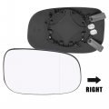 X Autohaux Car Rearview Right Passenger Side Heated Mirror Glass Replacement W Backing Plate For Volvo C30 2007-2013 S40