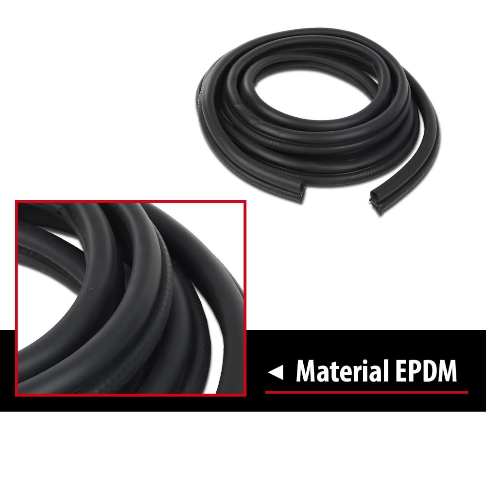 Front Door Rubber Weatherstrip Seal For Cadillac Escalade Chevy Avalanche 1500 2500 2002-2006 Fits Chevy Silverado Gmc Sierra