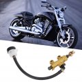 Rear Brake Master Cylinder With Reservoir Motorcycle Pump Kit For Motorcycles Dirt Bikes Atvs Round Oil Cup