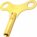 Brass Chime Clock Winding Key Mainspring Winder Sz 00 2 00mm 