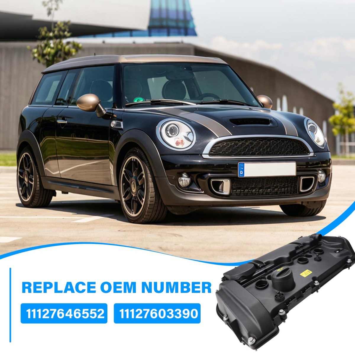 N18 Valve Cover Kit For 2011 2016 Mini Cooper S R55 R56 R57 R58 R59 R60 R61 1 6l Turbo And 2013 Jcw Replace 11127646552