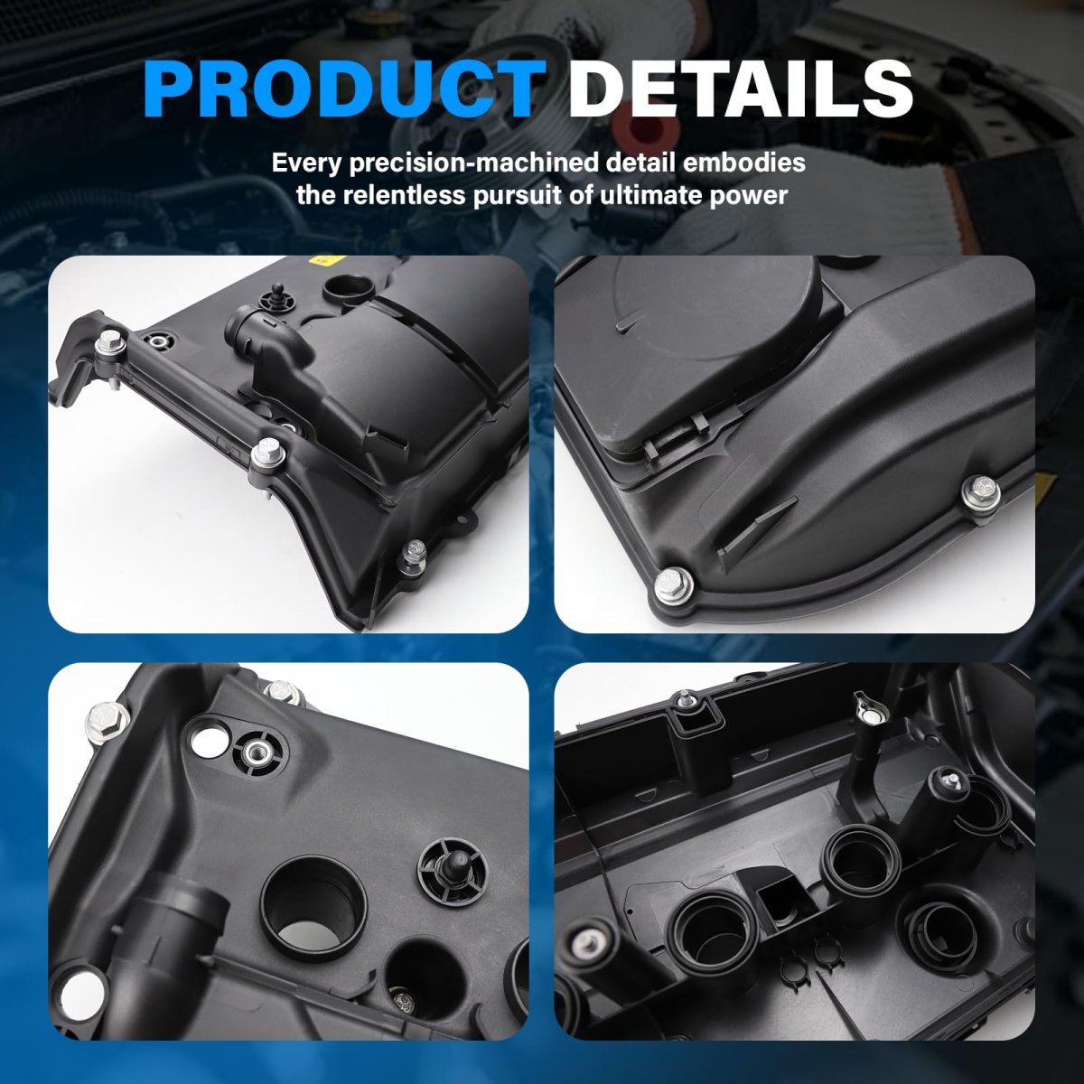 N18 Valve Cover Kit For 2011 2016 Mini Cooper S R55 R56 R57 R58 R59 R60 R61 1 6l Turbo And 2013 Jcw Replace 11127646552