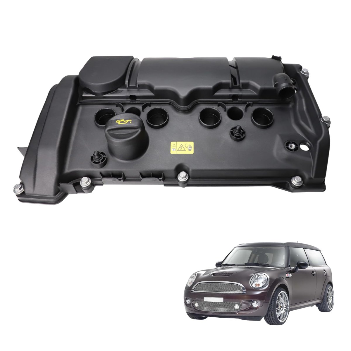 N18 Valve Cover Kit For 2011 2016 Mini Cooper S R55 R56 R57 R58 R59 R60 R61 1 6l Turbo And 2013 Jcw Replace 11127646552