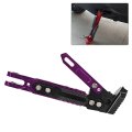 Kickstand For Motorcycle Premium Purple Aluminum Alloy Adjustable Foot Side Stand Tr Holder Motorcycles Volet