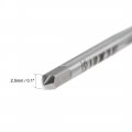 Uxcell Machine Tap 4-40 Unc Thread 2b Class 3 Flutes High Speed Steel Screw Threading Tapping Tool