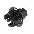 X Autohaux 2pcs Bonnet Hood Adjuster Buffer Block Repair Part Replacement For Bmw 51767183752 Black