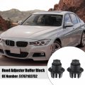 X Autohaux 2pcs Bonnet Hood Adjuster Buffer Block Repair Part Replacement For Bmw 51767183752 Black