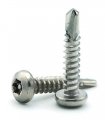 Torx W Pin Tamper Proof Security Pan Self Driller Tek-3 Screw 410 Stainless Steel 10 X 1-1 4 T-25 Qty-25 