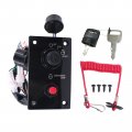 Applianpar Outboard Top Single Ignition Switch Panel With Key 37100-96j24 37100-96j27 For Suzuki