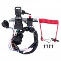 Applianpar Outboard Top Single Ignition Switch Panel With Key 37100-96j24 37100-96j27 For Suzuki