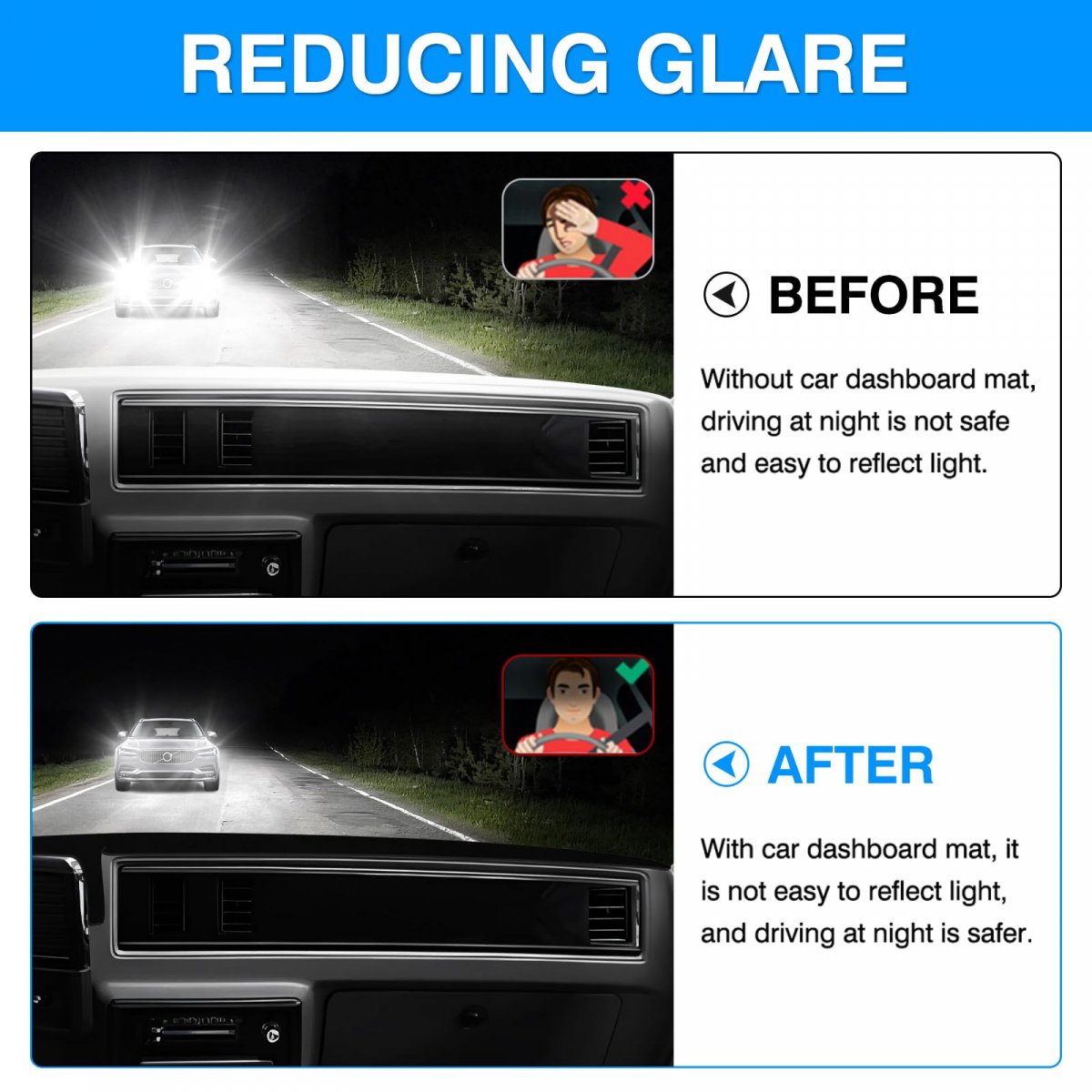 Dashboard Cover Mat For 1981-1988 Chevrolet Monte Carlo El Camino Malibu Gmc Caballero Accessories Upgrade Velvet Dash Sunshade