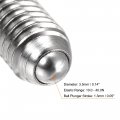 Uxcell Ball Point Set Screws M6 X 25mm 304 Stainless Steel Metric Spring Hex Socket Screw 10pcs