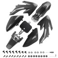 Pro Bat 7 Pcs Crf50 Plastic Carbon Fiber Fender Kit X Fairing Motorcycle Complete Body Work Fit For Crf 50 Xr 50 Sdg Ssr 107