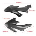 Pro Bat 7 Pcs Crf50 Plastic Carbon Fiber Fender Kit X Fairing Motorcycle Complete Body Work Fit For Crf 50 Xr 50 Sdg Ssr 107