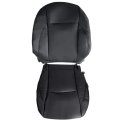 Driver Bottom And Back Replacement Seat Covers Perforated Microfiber Leather Black For Lexus Es350 Es450 2007 2008 2009 2010 