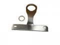 License Plate Relocator Bracket Compatible With Harley-davidson Dyna 1983-2017 Glide 1992 Super 2000-1970 Ii 1982-1984 New