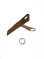 License Plate Relocator Bracket Compatible With Harley-davidson Dyna 1983-2017 Glide 1992 Super 2000-1970 Ii 1982-1984 New