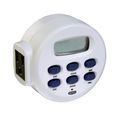 Westek Te55whb 1 Outlet Digital Timer With Grounded White 